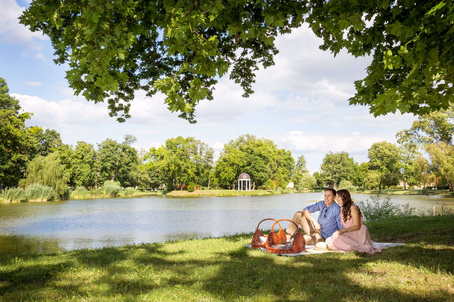 Summer relaxation at the castle