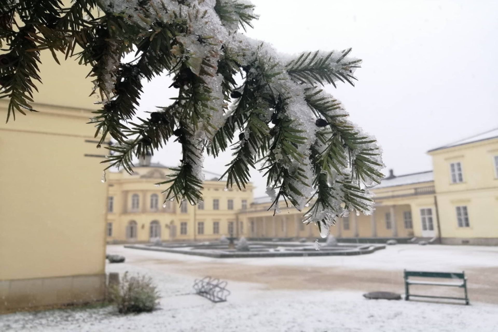 Winter in the castle